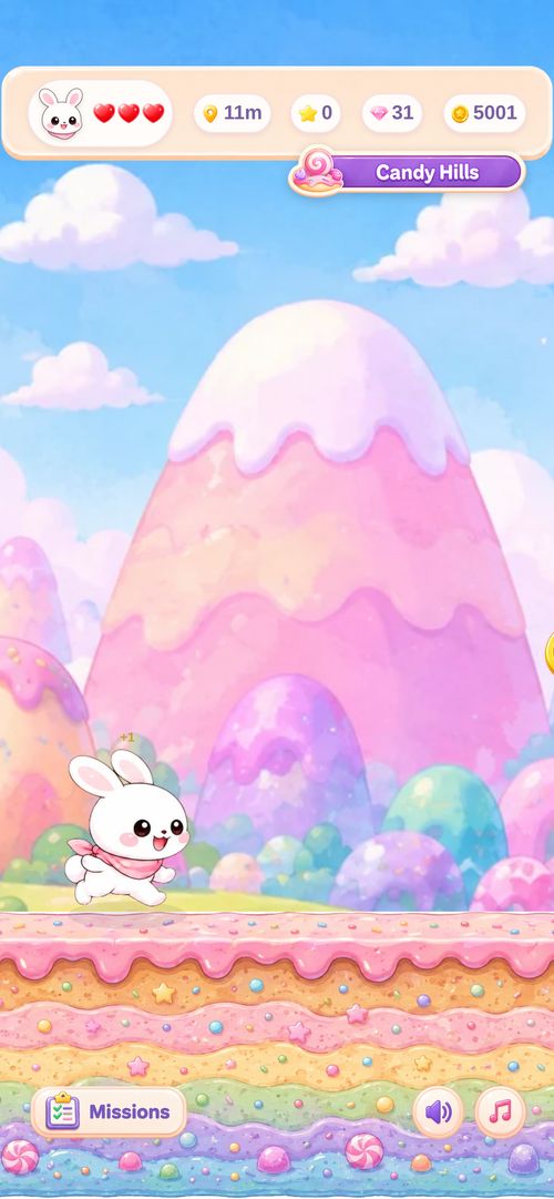 Sweet Dash Adventures — Gameplay